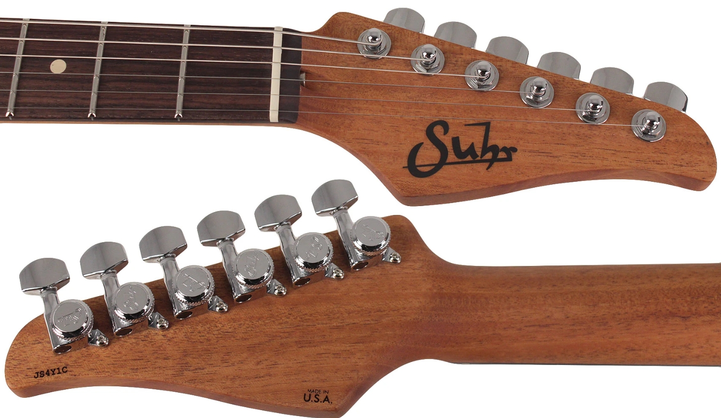 Suhr Modern T Select 2021 Guitar, Trans Blue Denim Slate