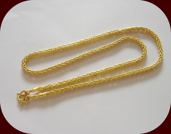 สร้อยคอ ทองแท้ 96.5% - น้ำหนัก 15.2 กรัม (1 บาท)