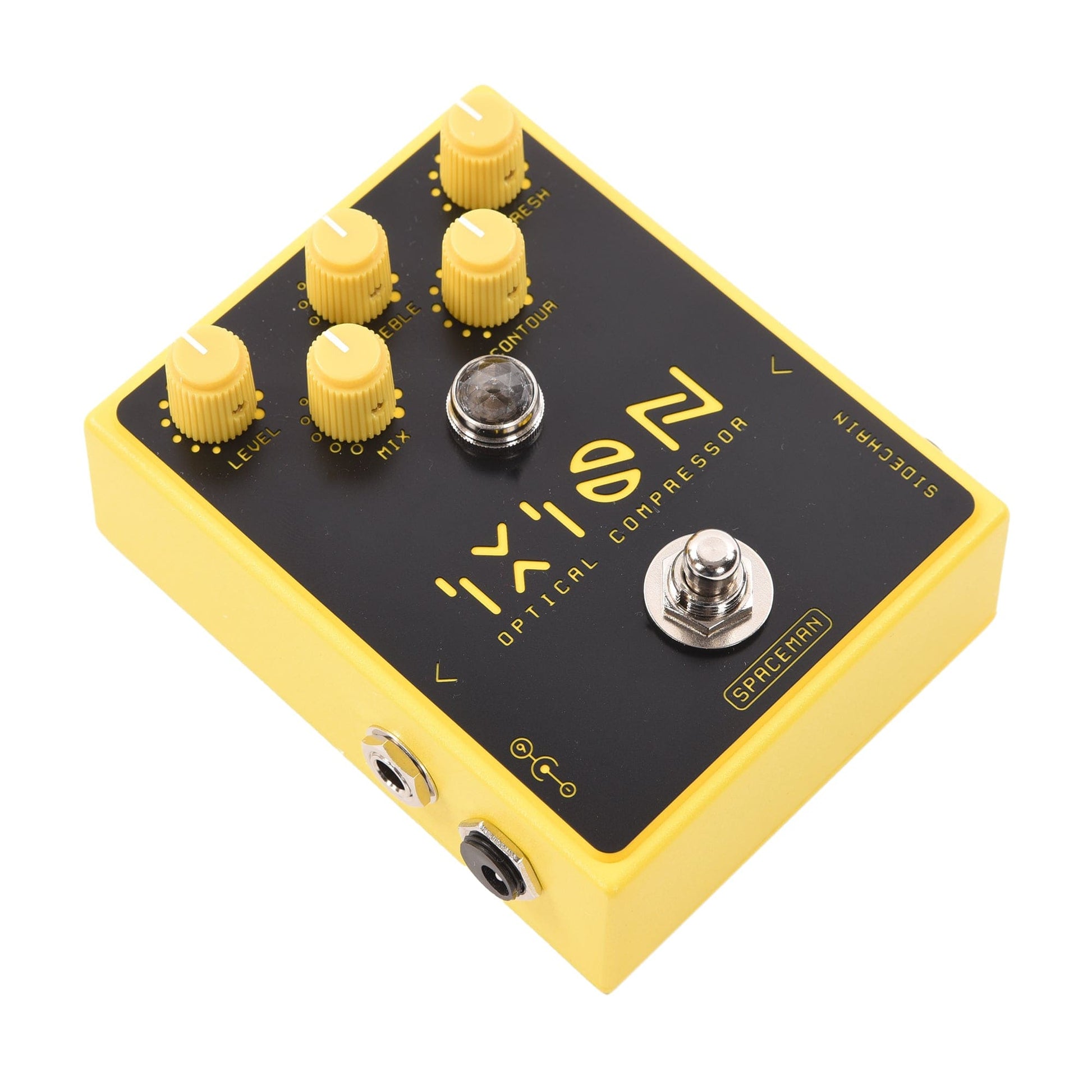Spaceman Effects Spaceman Ixion Optical Compressor Yellow Pedal