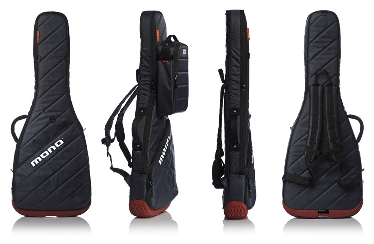 MONO Cases Vertigo Electric Guitar Case Jet Black & Grey