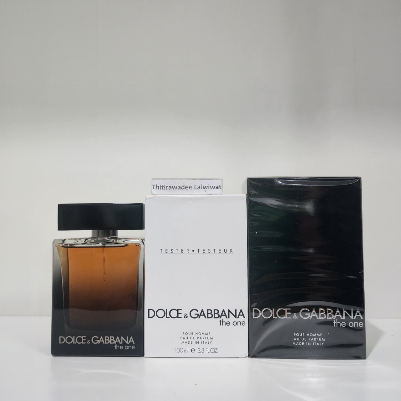น้ำหอม Dolce & Gabbana The One for Men Eau de Parfum 100 ml. กล่องขาว
