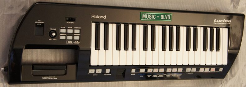 Roland Lucina AX-09 Shoulder Synthesizer (Black Sparkle)