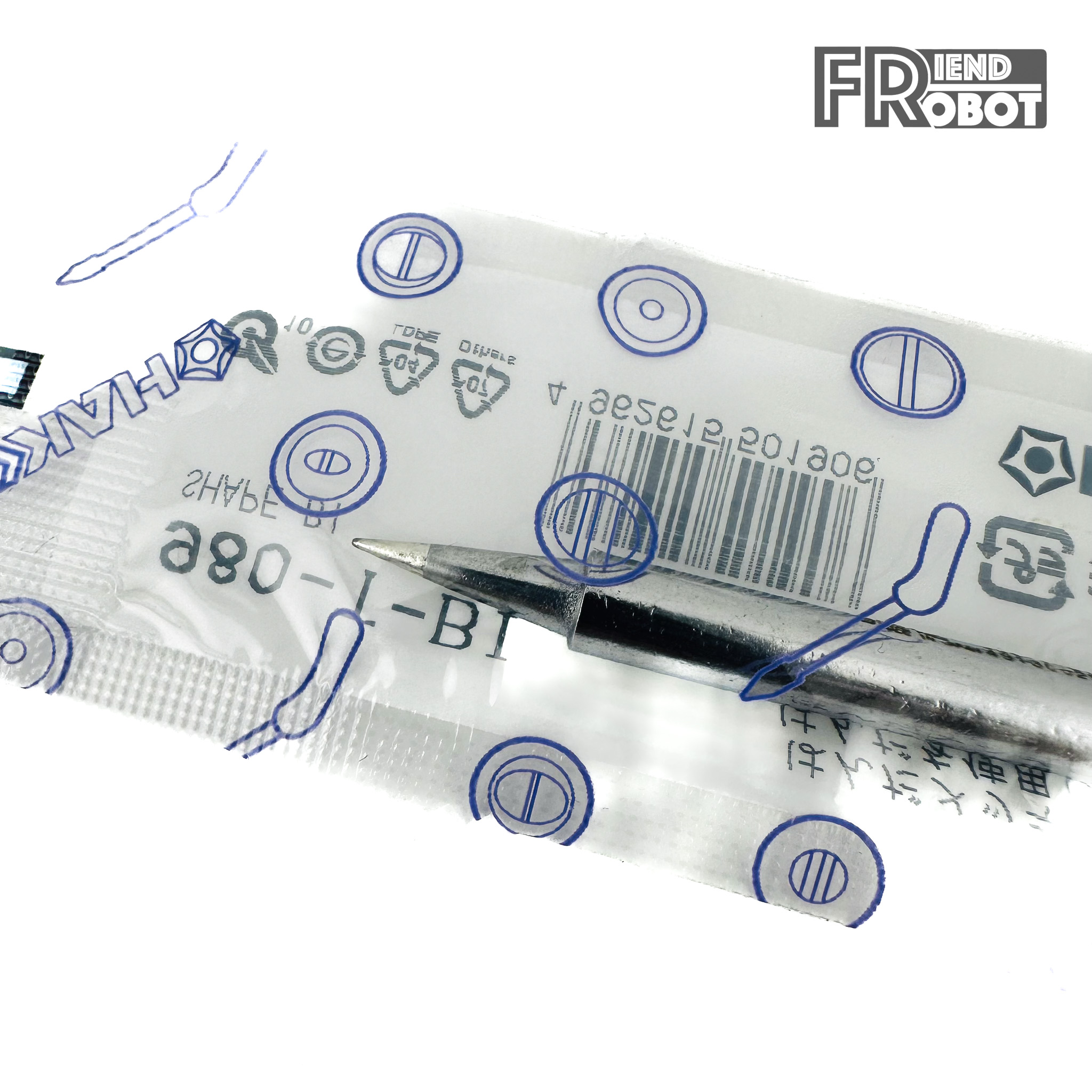 ปลายหัวแร้ง HAKO 980-T-BI ปลายแหลม