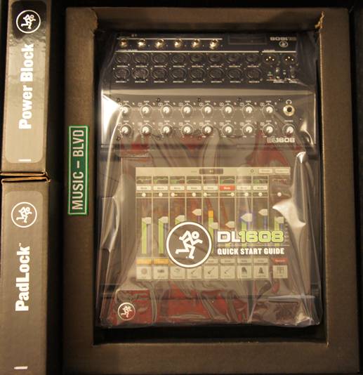 Mackie DL1608 iPad Mixer