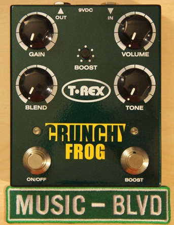T-Rex Engineering Crunchy Frog Classic Overdrive with Boost Guitar Effects Pedal