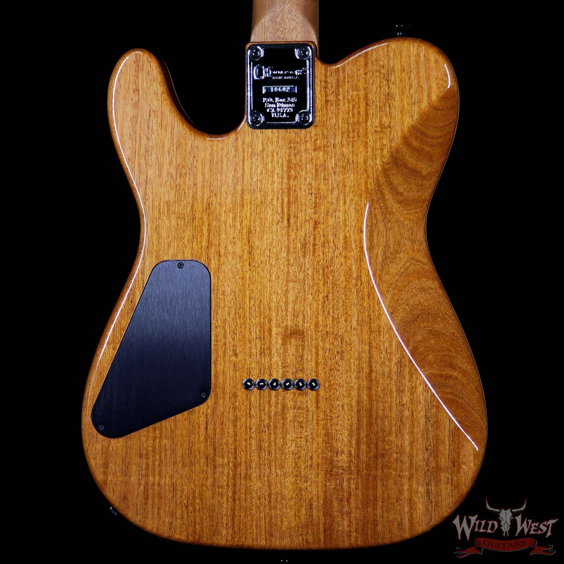 Charvel USA Custom Shop WW003 Masterbuilt Red Dave Style 2 HH Quilt Top Hardtail Kill Switch - Natural