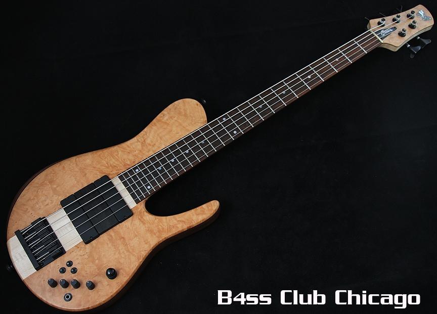 Fodera Matthew Garrison Standard 5 Madrone