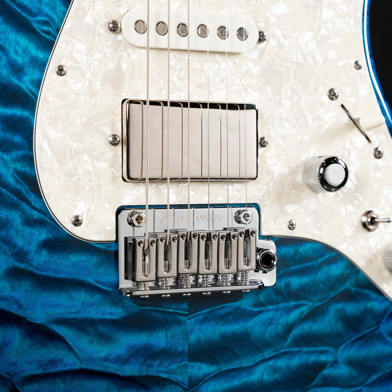 Tom Anderson Drop Top Classic NAMM '25 - Deep Bora Bora Blue