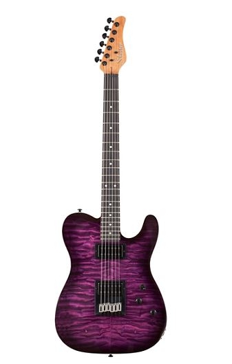 Schecter Guitar Research PT Pro Trans Purple Burst Transparent Purple Burst