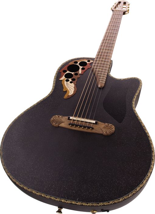 Ovation Adamas 2008 Collector's Edition Acoustic-Electric Guitar(Black)