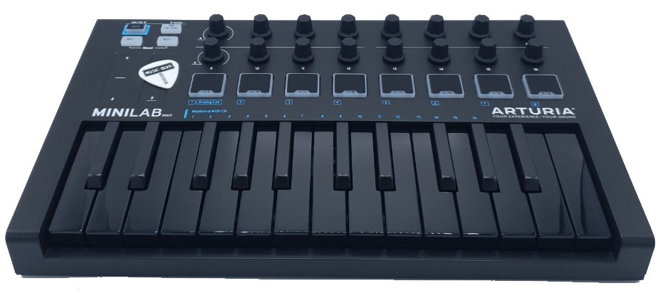Arturia MiniLab MkII 25 Slim-key Controller