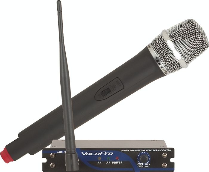 VocoPro UHF-18 Single Channel UHF Wireless Mic System
