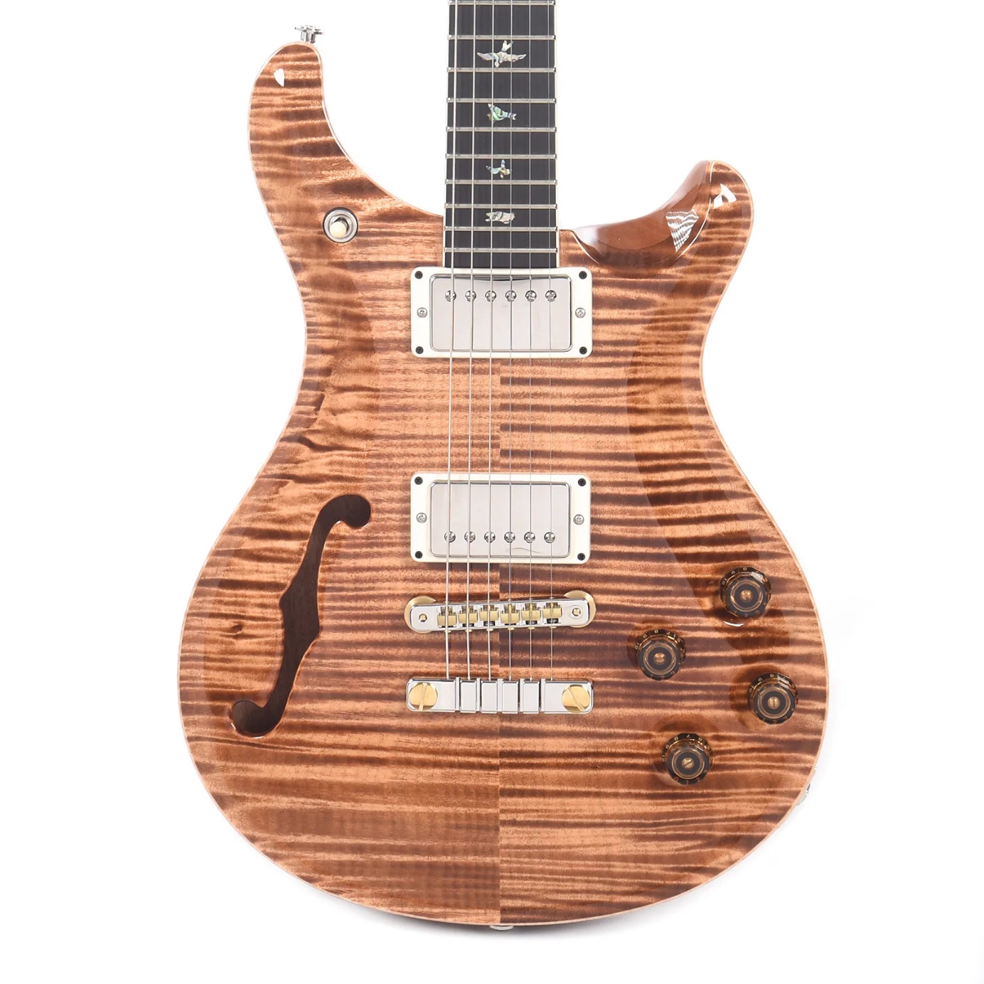 PRS McCarty 594 Semi-Hollow Limited Edition Artist Package Copperhead w/Pattern Vintage Neck & Nickel Hardware