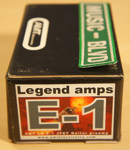 AMT Electronics Legend Amps Series E1 Distortion Guitar Effects Pedal