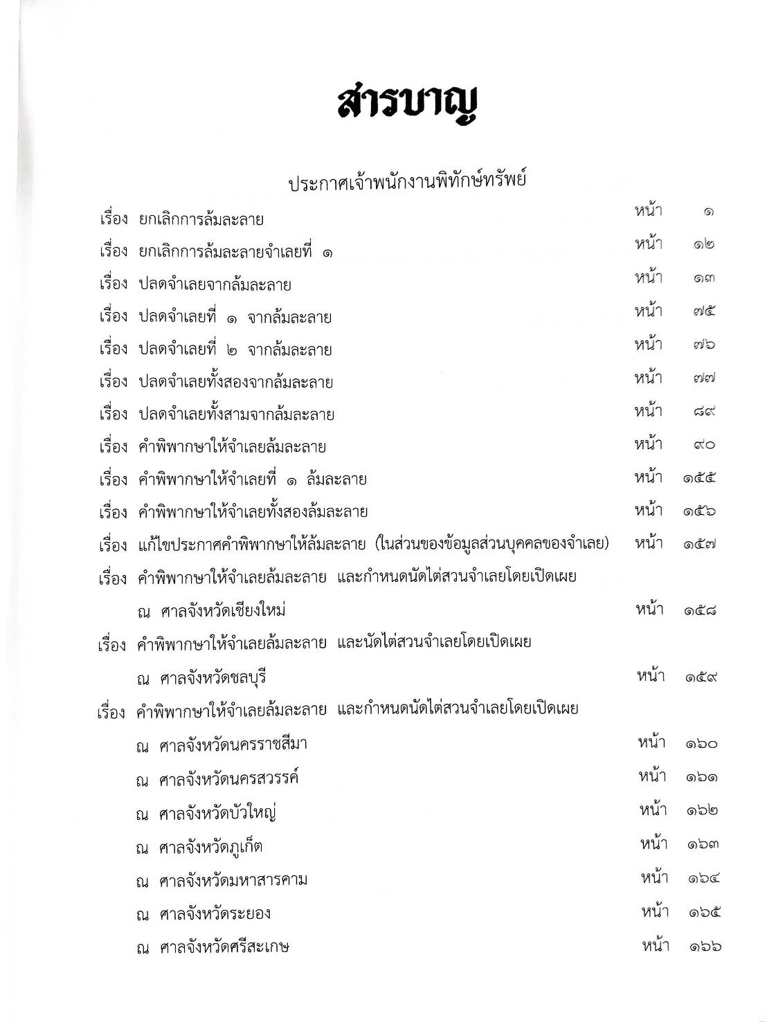 กฎหมายออกใหม่ ตอนที่ 88/63 46 ประกาศเจ้าพนักงานพิทักษ์ทรัพย์