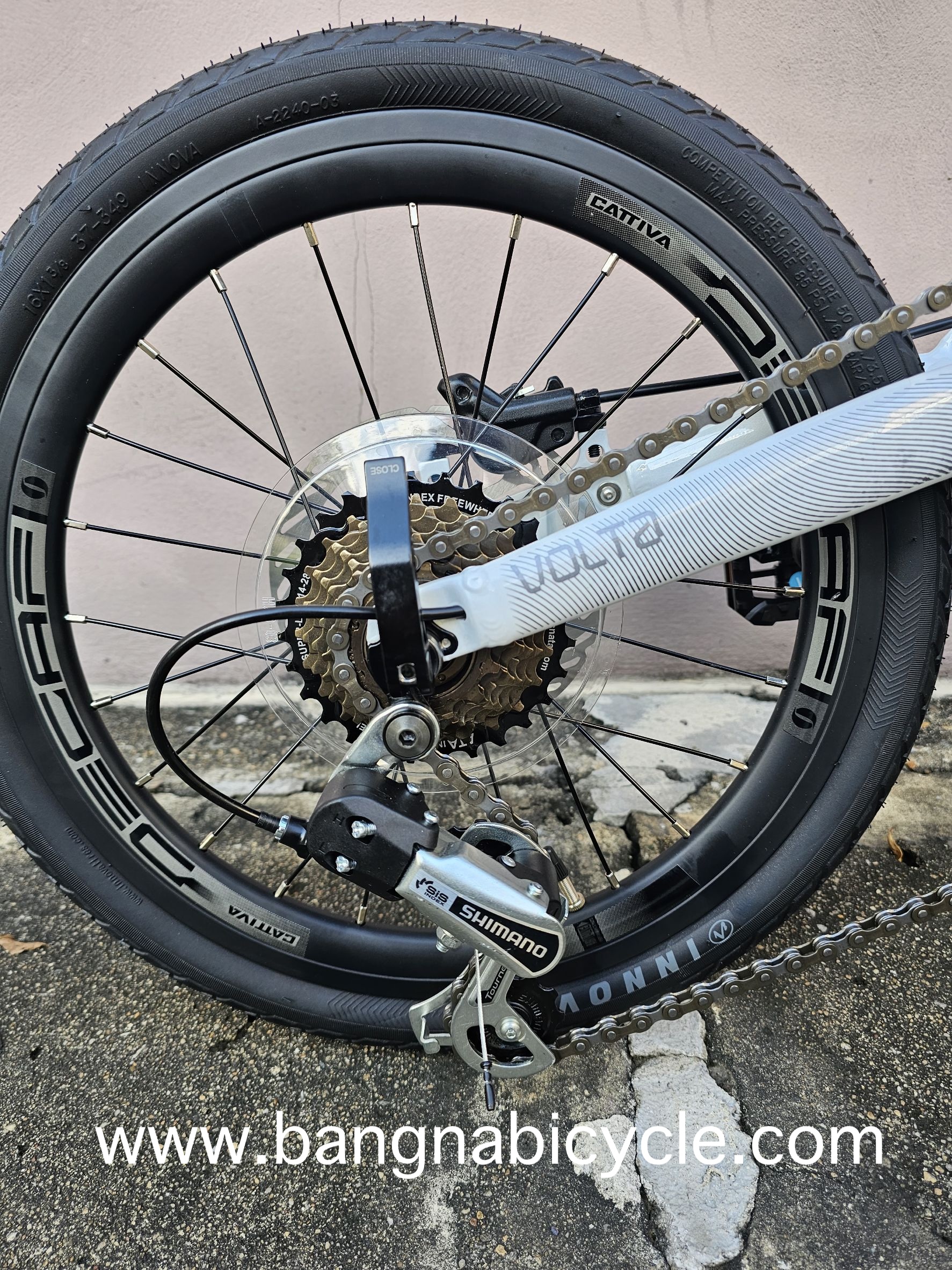 รถพับ JAVA VOLTA 16-349 เกียร์ 7 SP