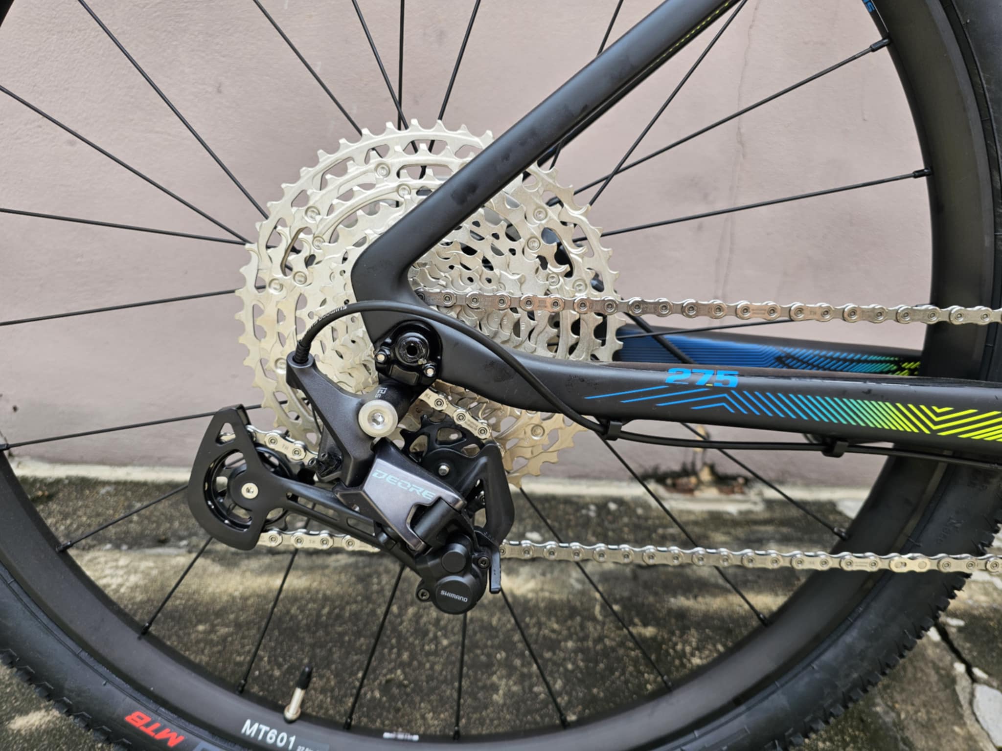 [รถทางร้านประกอบ] รถเสือภูเขา คาร์บอน GT Zarkar Carbon 27.5