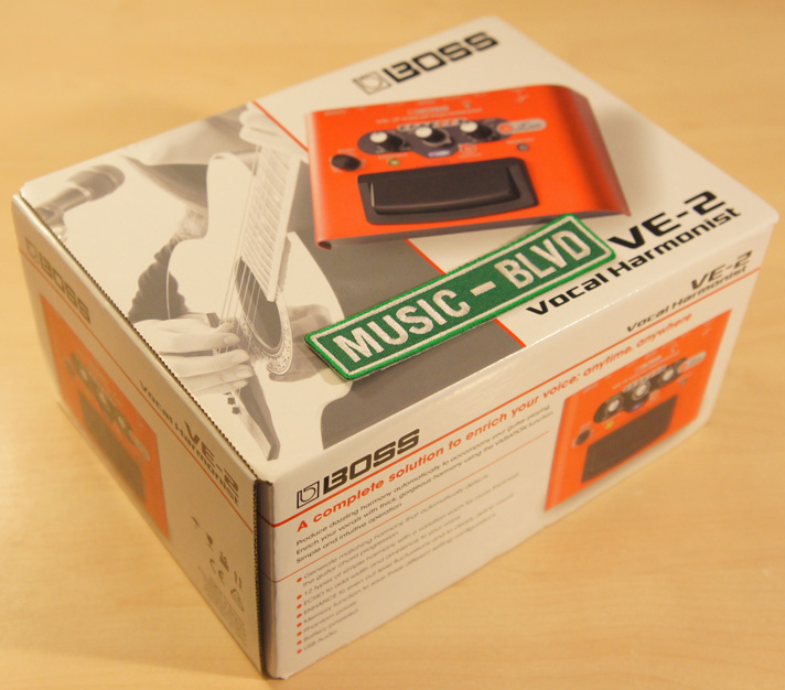 Boss VE-2 Vocal Harmonist Multi-Effects Pedal