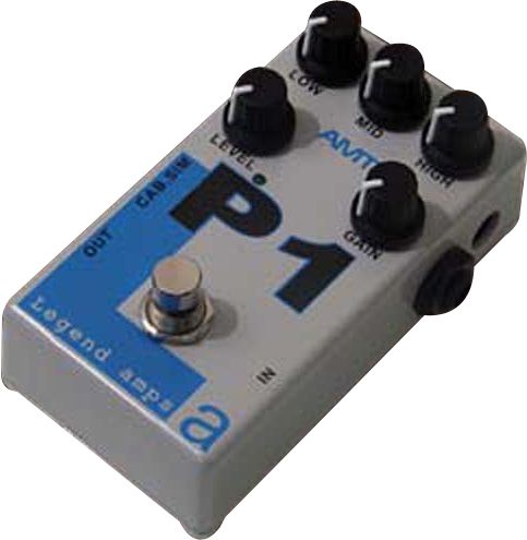 AMT Electronics Legend Amps Series P1 Distortion Guitar Effects Pedal