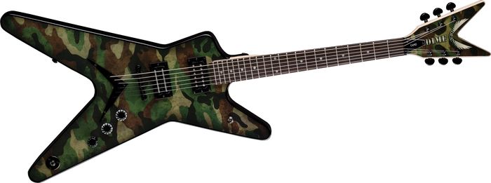 Dean Dimebag Dime Camo ML Electric Guitar Custom Graphic