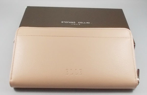 กระเป๋าสตางค์ ELLE เบจ ใหม่ แท้