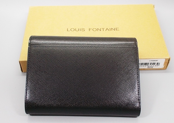 กระเป๋าสตางค์ LOUIS FONTAINE ดำ ใหม่ แท้