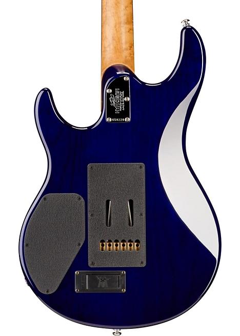 Ernie Ball Music Man BFR Luke III HH Quilt Maple Top Electric Guitar - Blueberry Burst