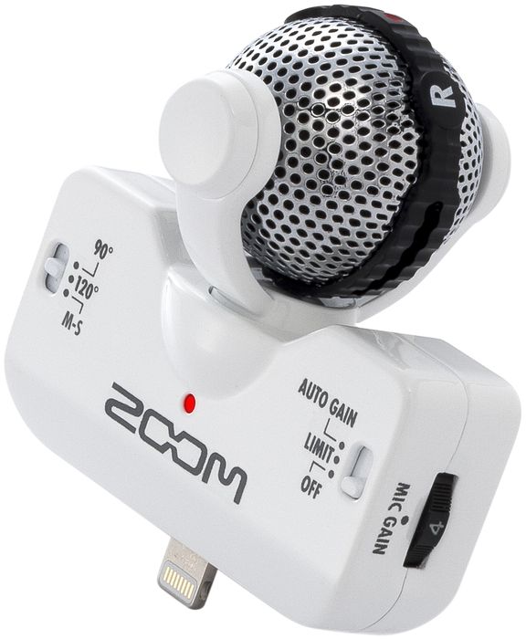 Zoom iQ5 Professional Stereo Microphone for iPhone