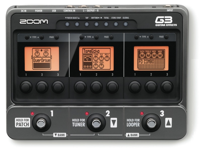 Zoom G3 Guitar Multi Effects Pedal and Looper