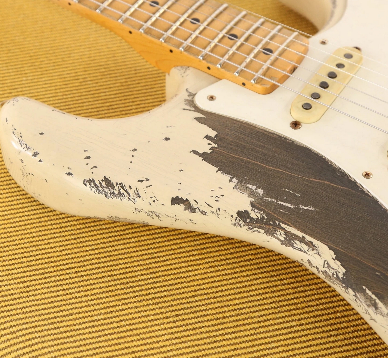 Fender Custom Shop 1957 Stratocaster Ultimate Relic Masterbuilt Jason Smith Vintage Blonde