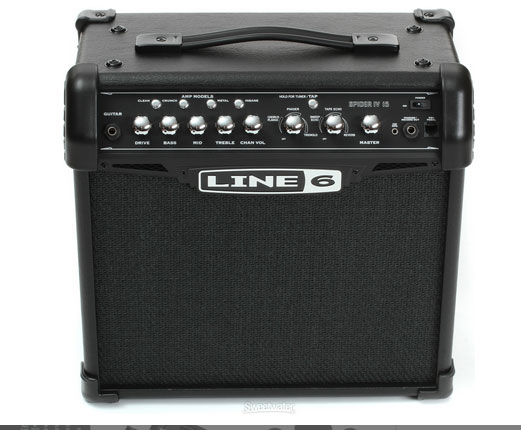 Line 6 Spider IV-15 Totally Amp Pack