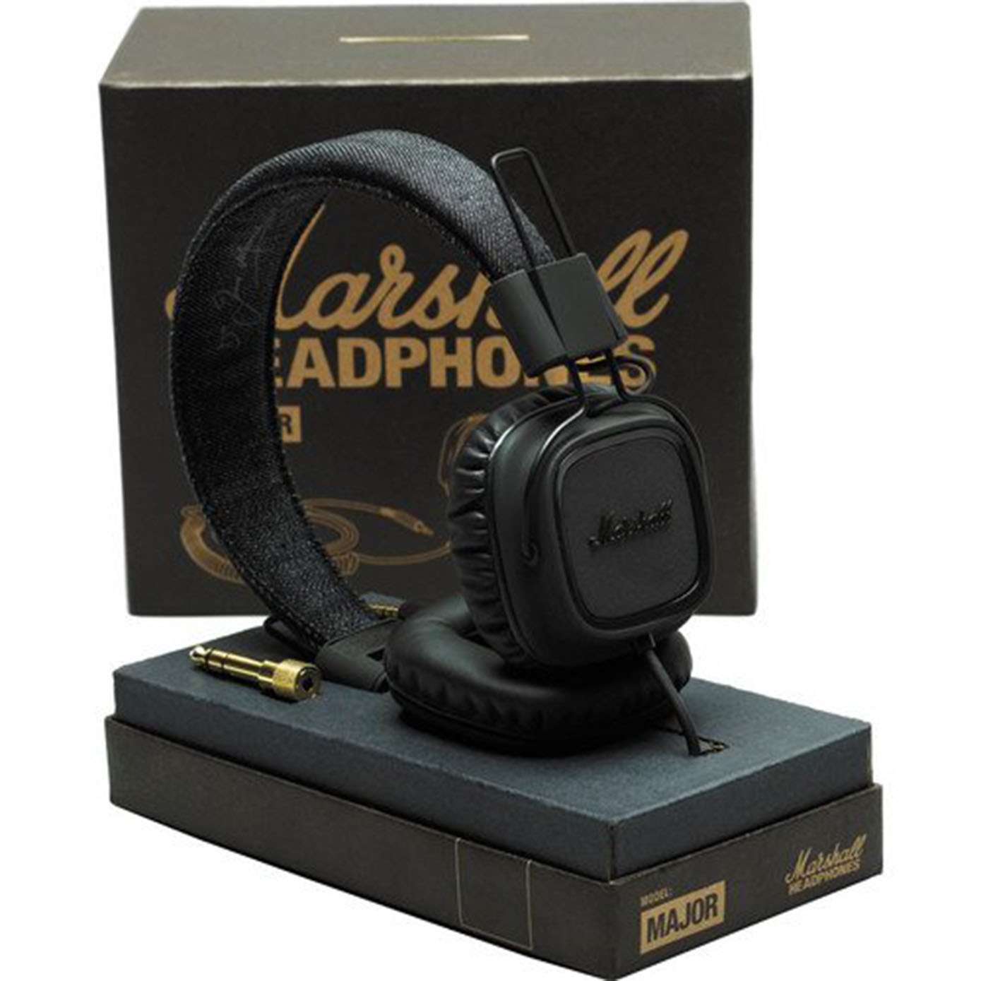 Marshall Audio Major Pitch Black Headphones