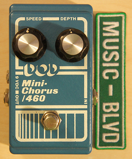 DOD Mini Chorus 460 analog guitar pedal