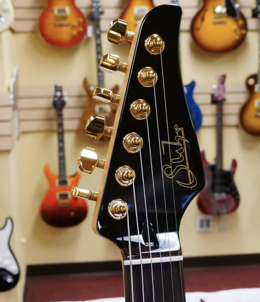 SUHR CUSTOM CLASSIC S HSS ROSEWOOD FINGERBOARD MATCHING COLOR HEADSTOCK BLACK