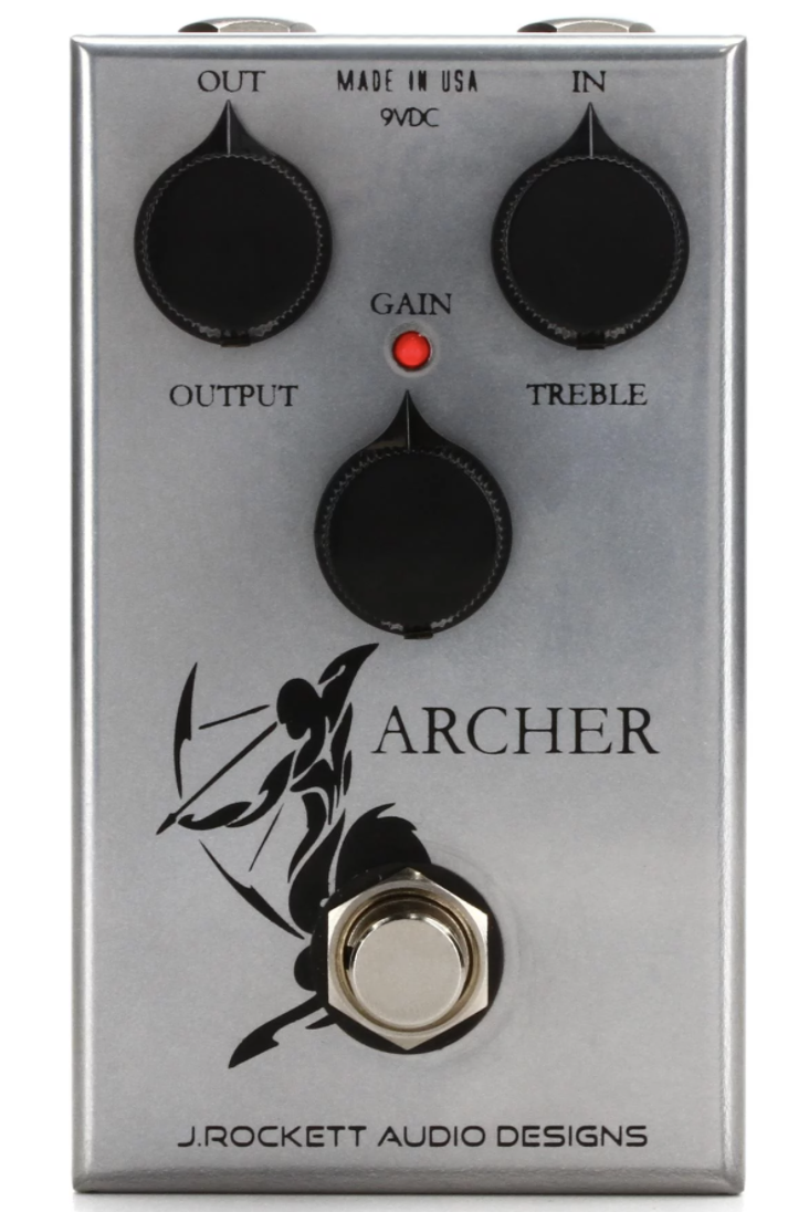 J. Rockett Audio Designs The Jeff Archer Boost/Overdrive Pedal, Sweetwater Exclusive