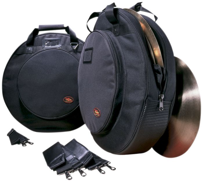 Humes & Berg Galaxy Deluxe Cymbal Bag with Padded Dividers Black 22 Inch