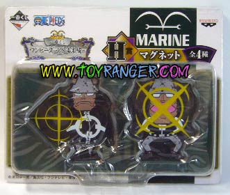 แม่เหล็กติดตู้เย็นบาโซโลมิว คุมะ ชุดงานจับฉลาก One Piece VS Navy (แท้)