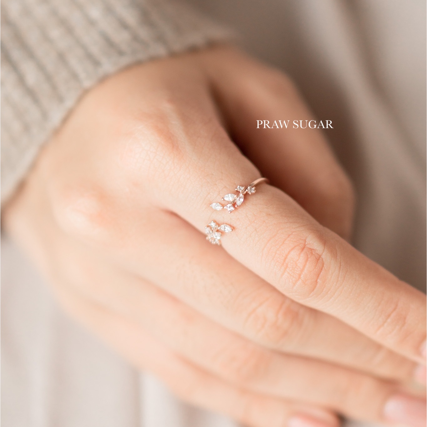 Signature Olive Leaf Ring - แหวนใบมะกอกรุ่นซิกเนเจอร์ (มี 3 สี)