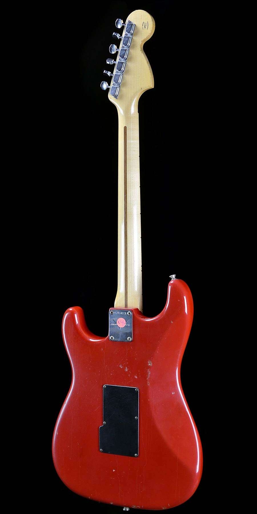 Fender Custom Shop Masterbuilt Jason Smith Relic Dakota Red 1969 Stratocaster w/ Floyd Rose