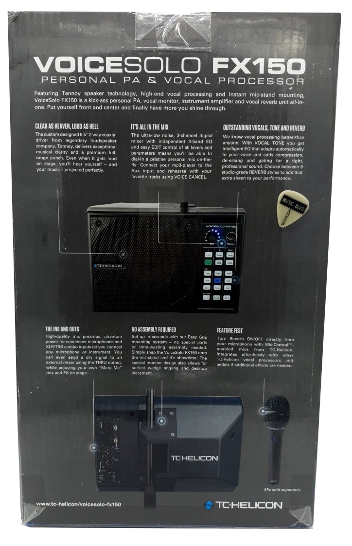 TC Helicon VoiceSolo FX150