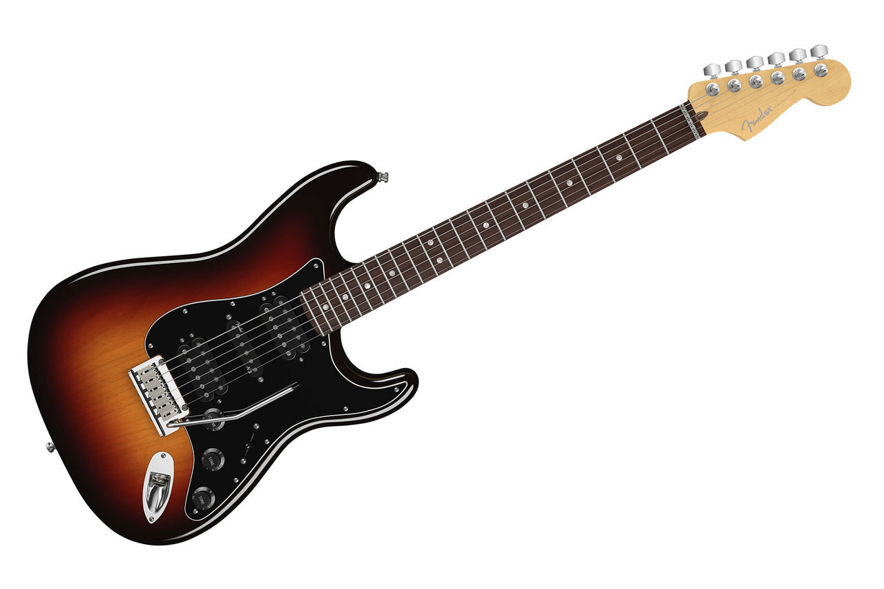 Fender American Deluxe Stratocaster HSH Rosewood 3 Color Sunburst