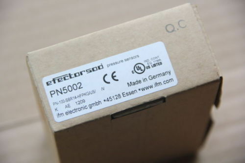 PN5002 IFM Efector Digital Pressure sensor New In Original Box