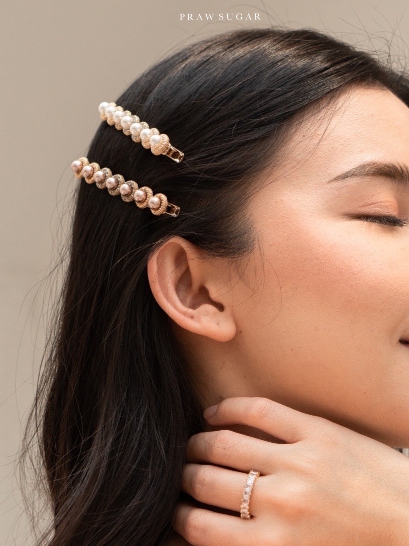 Gorgeous Swarovski Hairclip - กิ๊บติดผมสวยหรูคริสตัลสวารอฟสกี้ (มี 11 สี)