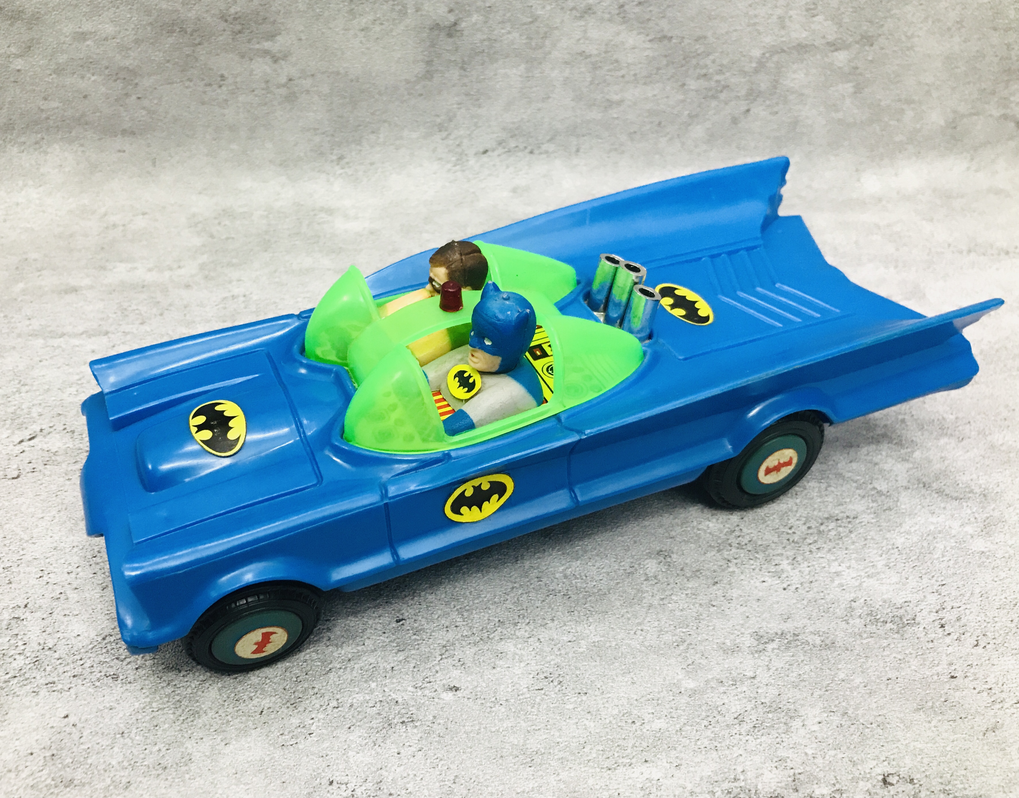 70s Vintage Batmobile Battery Operated toy