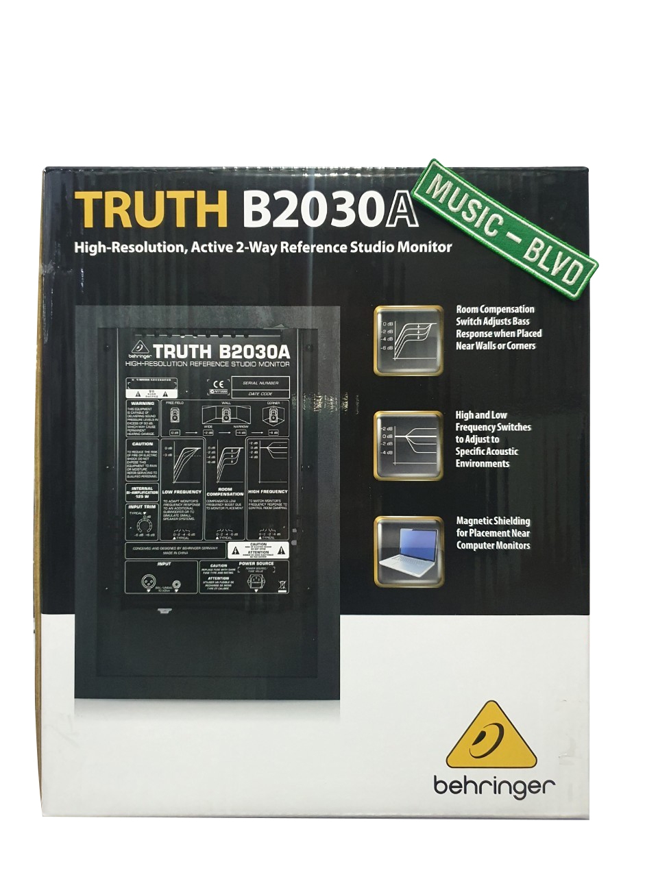 Behringer Truth B2030A 6.75 inch Powered Studio Monitor (Each)