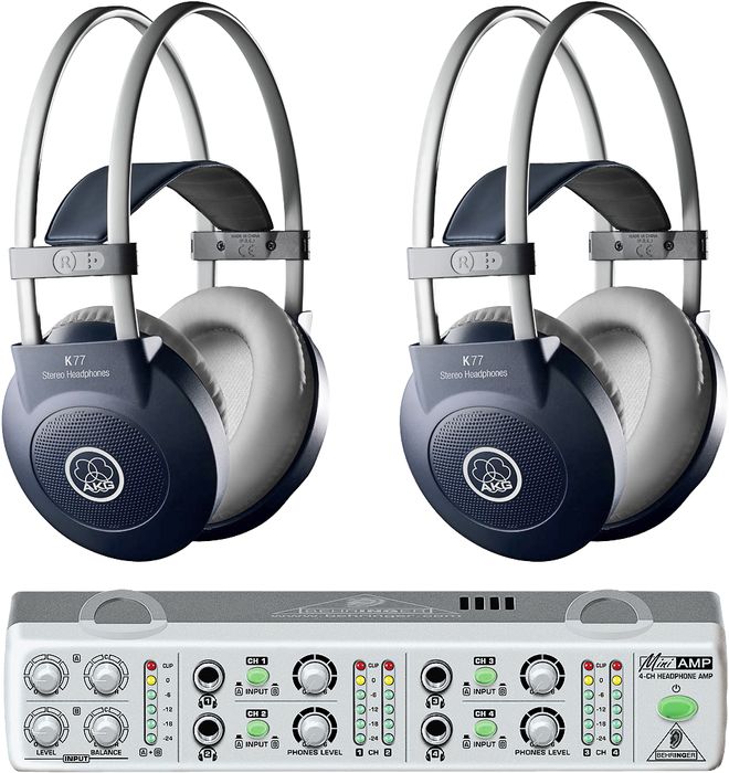AKG MiniAMP/K77 Headphone Two Pack