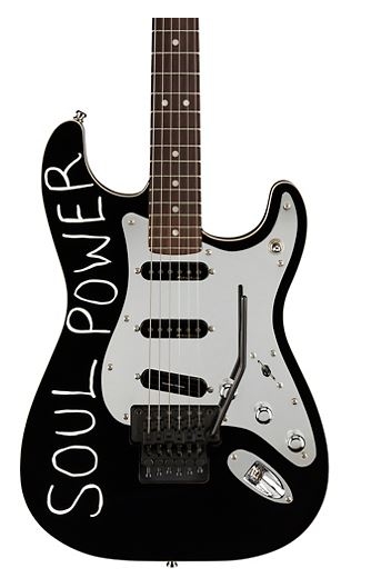Fender Tom Morello Soul Power Stratocaster Electric Guitar Black