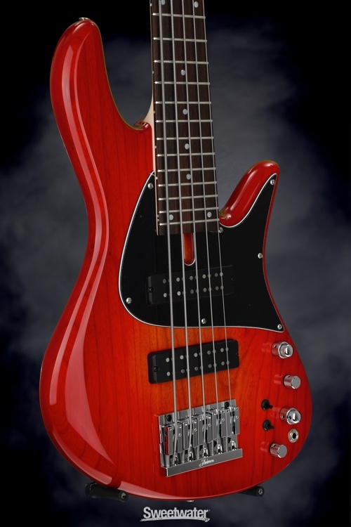Fodera Emperor Standard Classic Special Run - Cherry Burst, Ash Body, Rosewood Fingerboard