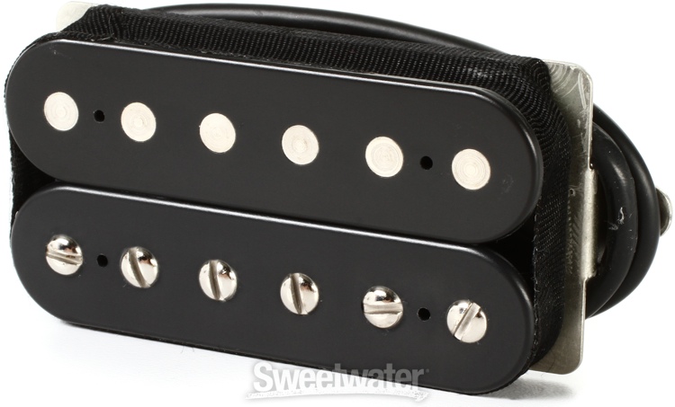 DiMarzio PAF Master Humbucker Pickup - Black, Bridge, F-Spaced