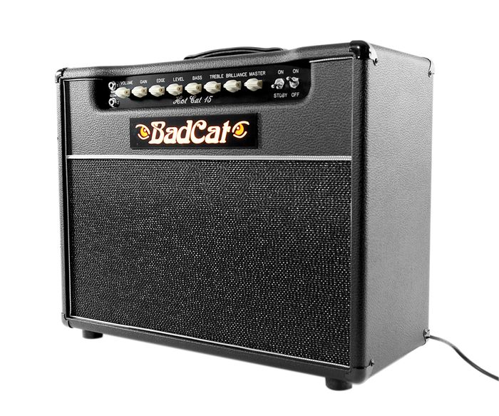 Bad Cat Hot Cat 15 15W 1x12 Guitar Tube Combo Amp Black